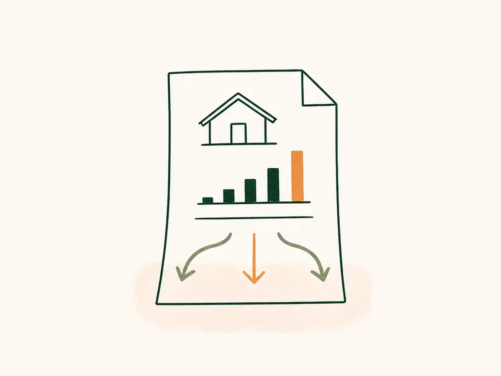 Illustration: a report with paths
